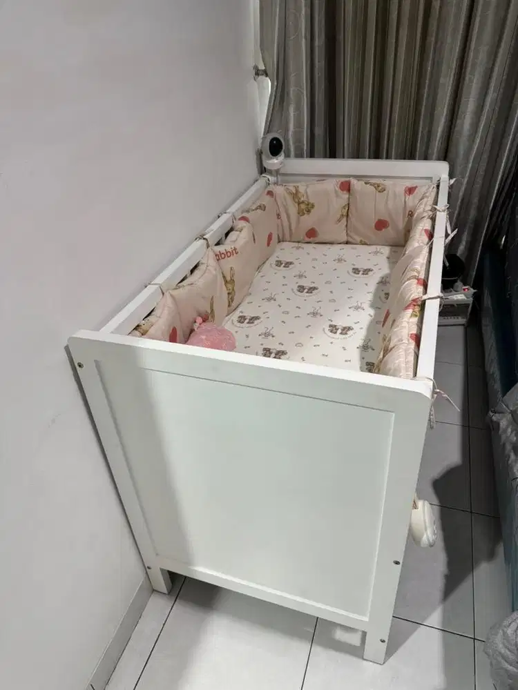 Tempat tidur bayi, bagus, mulus, ranjang latex baby boy/girl