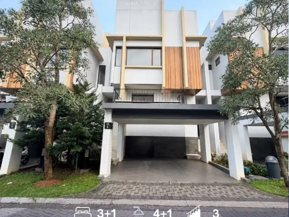 Hunian Baru Dengan 3 Lantai di BSD City