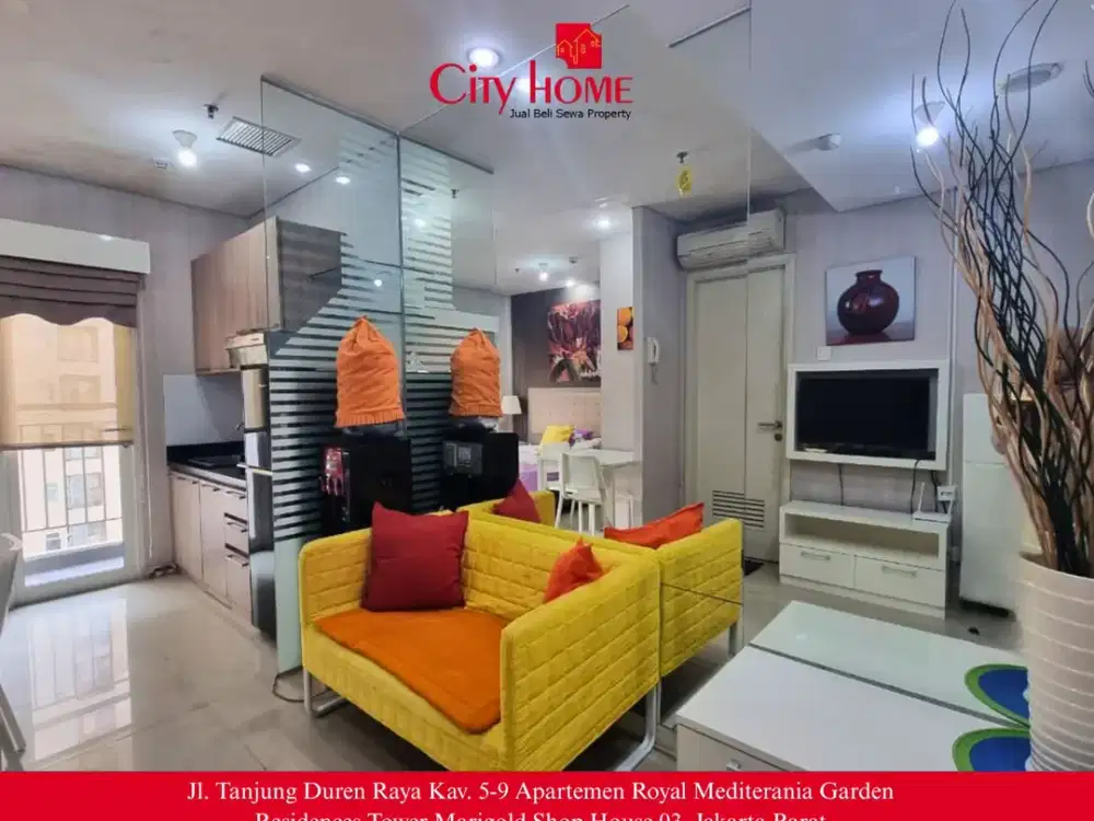Dijual 1 BR Full  Furnished Apartemen Madison Park