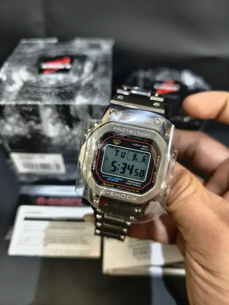 Jam Gshock GMW-B5000-1CDR BNOB Original