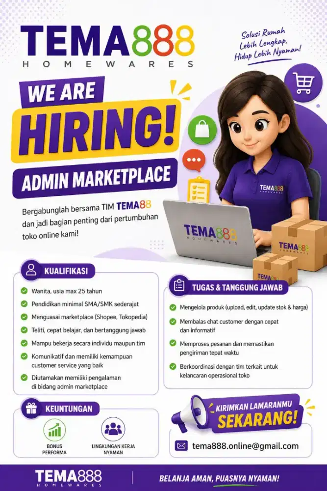 Di Cari Admin Marketplace