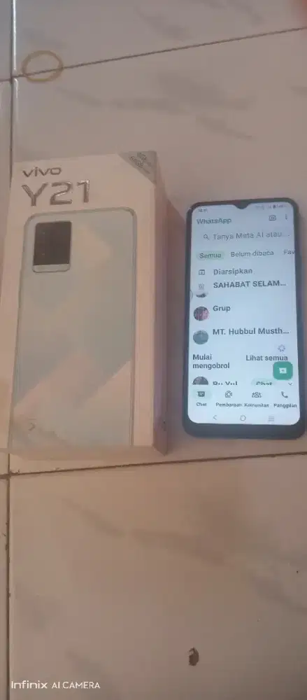 Vivo y21 ( 4 / 64 GB )