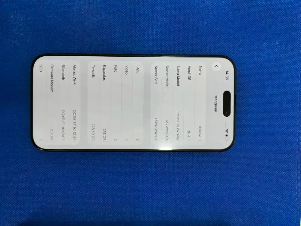 Iphone 16 promax 256gb