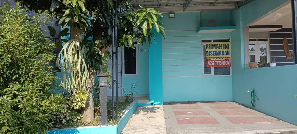 Disewakan rumah one gate sistem lingkungan nyaman