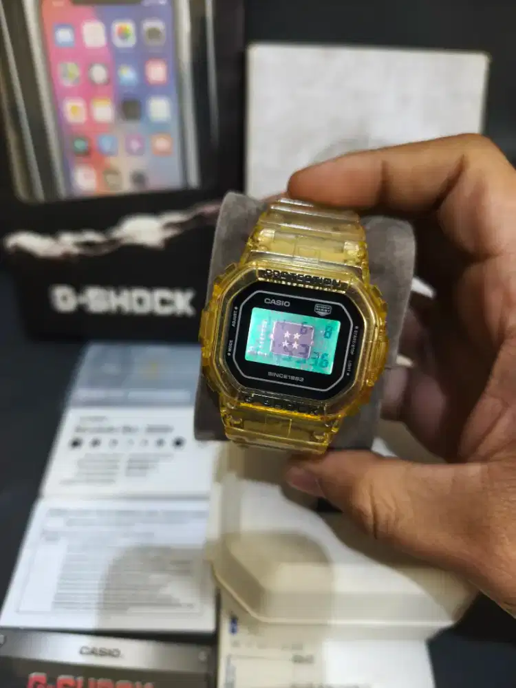 Jam Gshock DW-5040RX-7DR Original