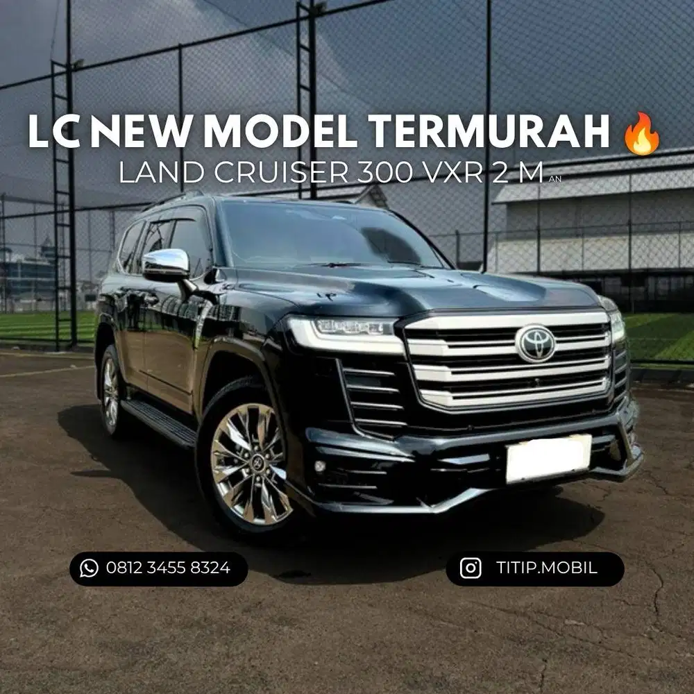 [TERMURAH] Toyota Land Cruiser 300 VXR 2025