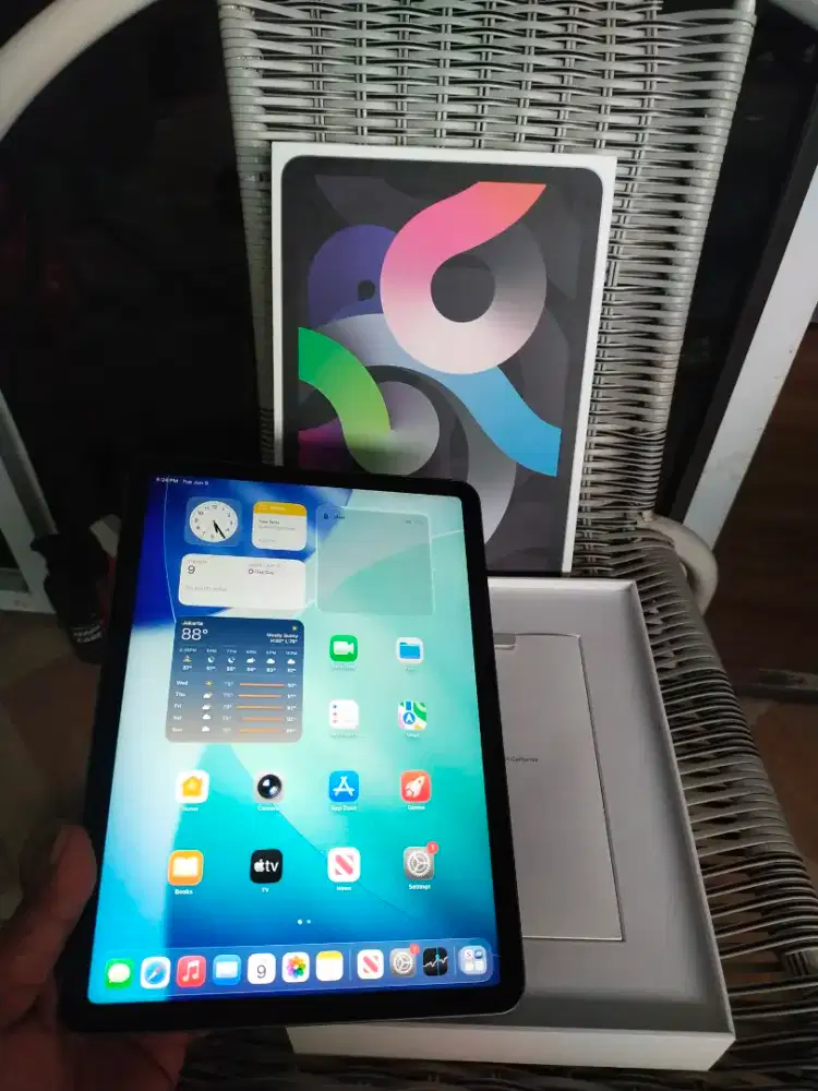 Ipad Air gen 4 64gb wifi ibox unit+dus no acc bisa tt handphone