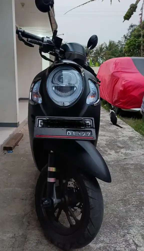 Honda Scoopy 2023 Prestige Keyless Hitam