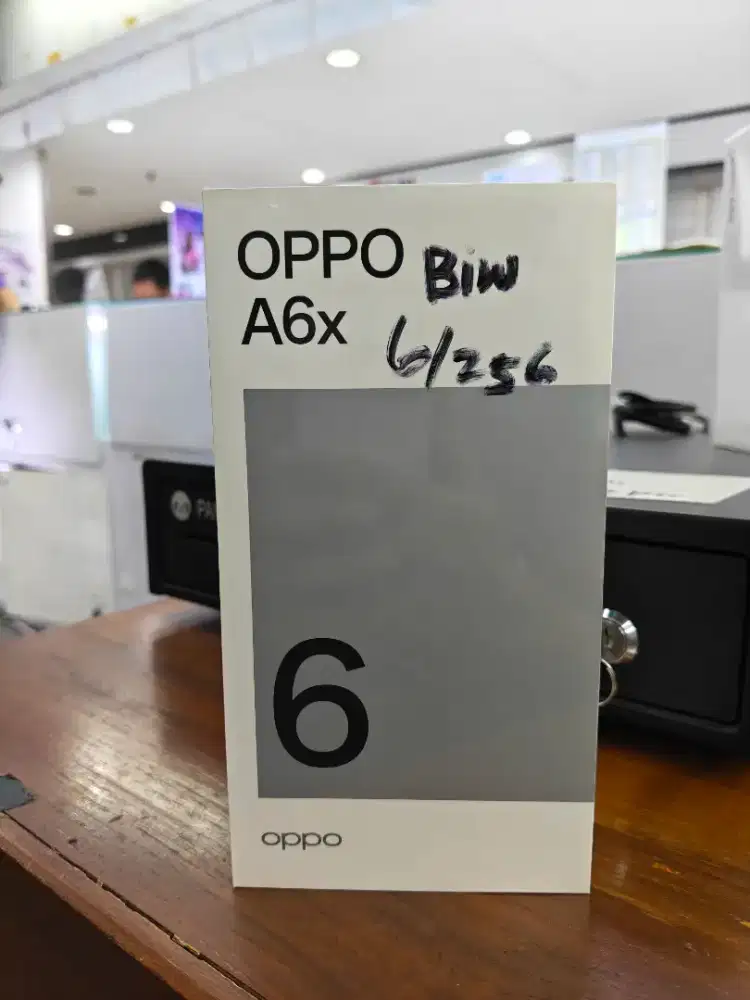 Oppo a6x 6/256gb baru resmi