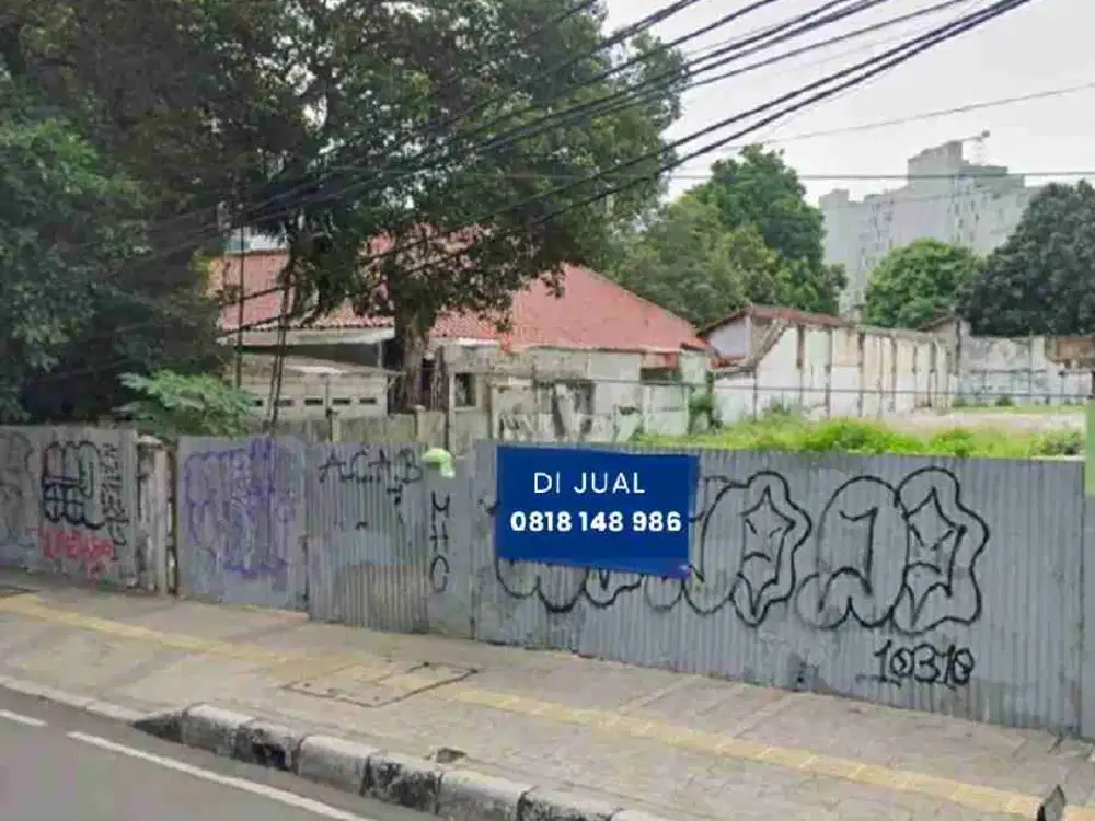 JUAL CEPAT TANAH KOSONG JL. RP SUROSO / GONDANGDIA, MENTENG, JAKARTA PUSAT (NEGO)