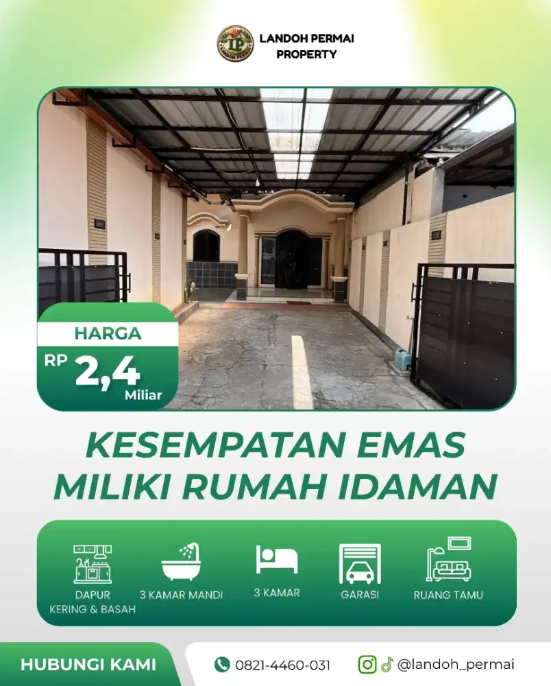 FOR SALE - RUMAH HUNIAN IMPIAN - LAMPER - SEMARANG - JAWA TENGAH
