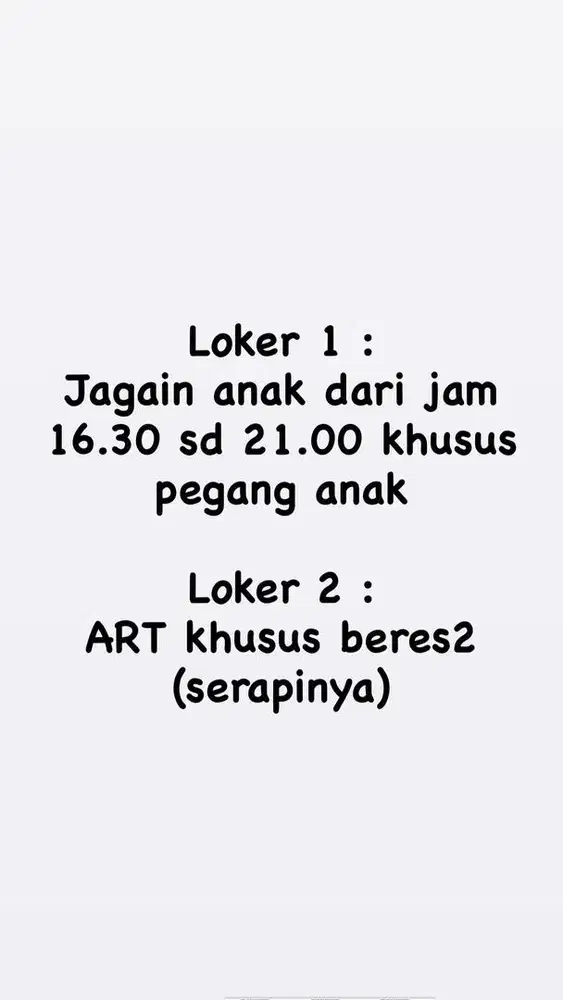 Mba mba Jaga anak