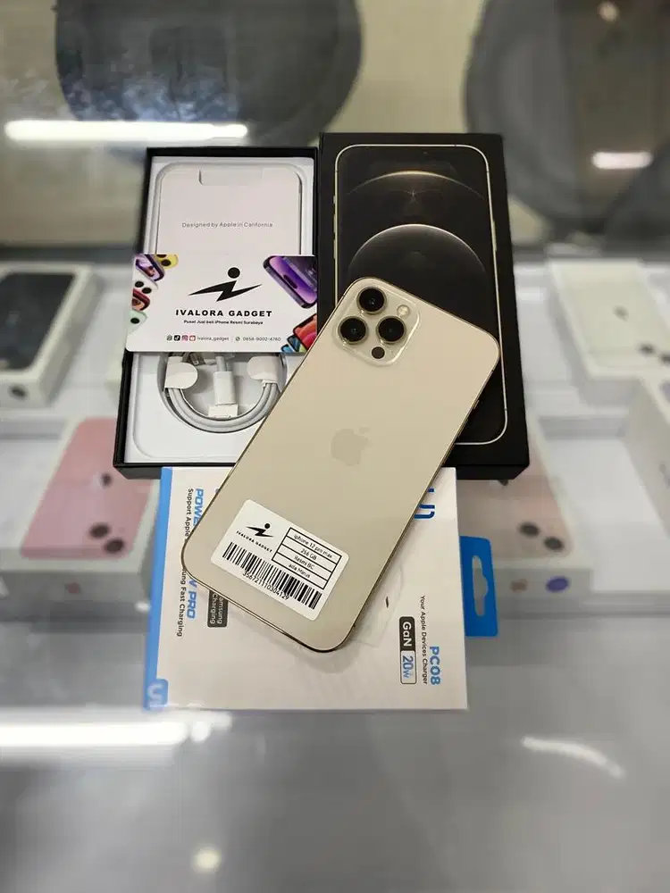 iPhone 12 Pro Max 256GB Beacukai Gold