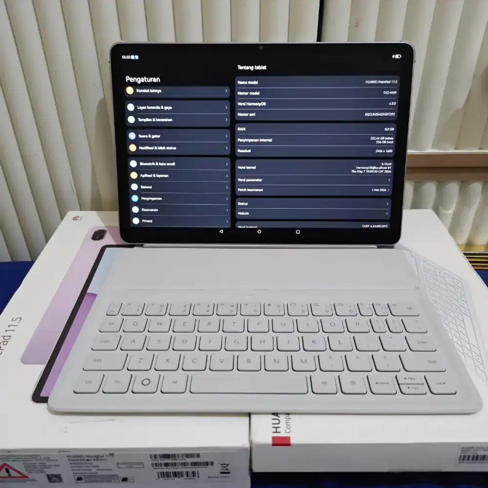 Huawei matepad 11.5 2025 papermatte edition 8/256gb mulus garansi on