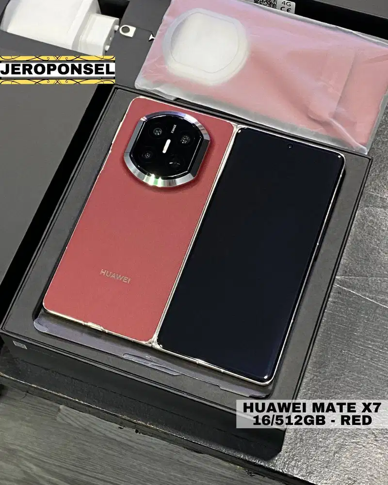 HUAWEI MATE X7 16/512GB NEBULA RED BNOB GARANSI AKTIF