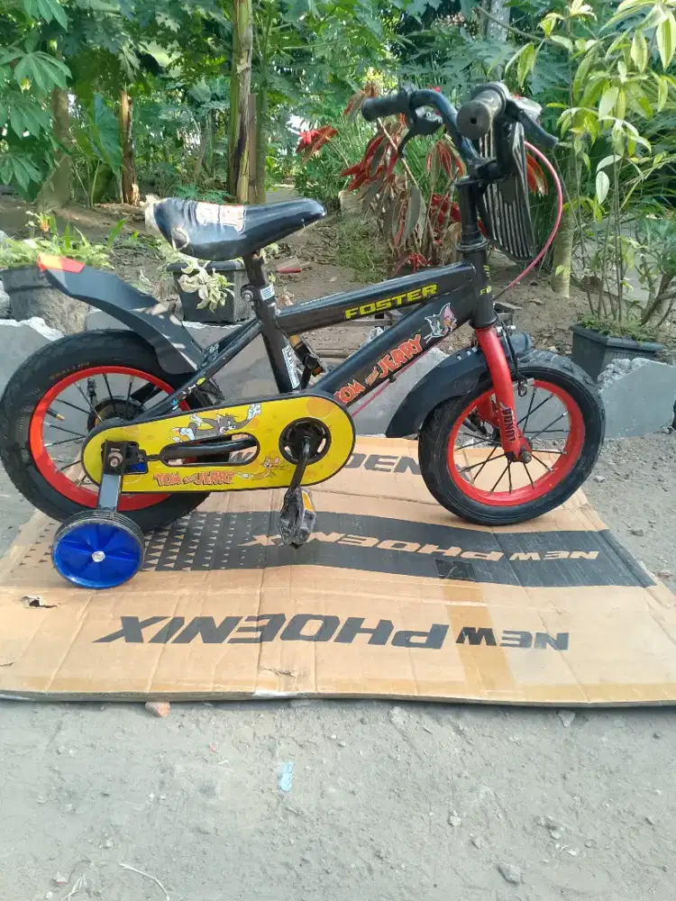 Sepeda second 12 San bagus