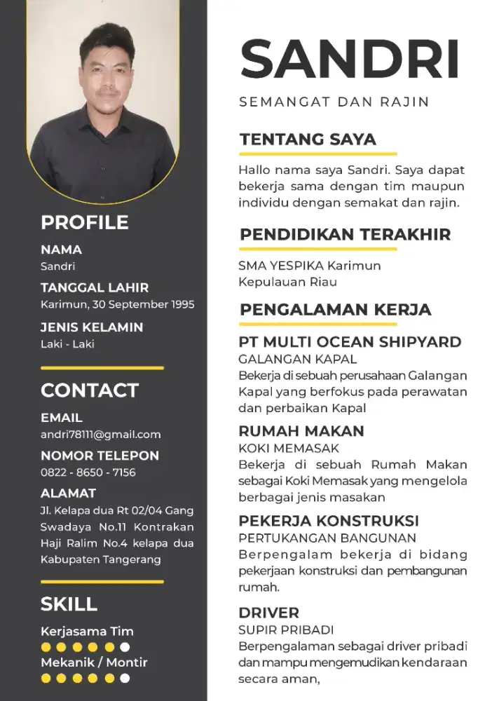 Car kerjaan apa aja