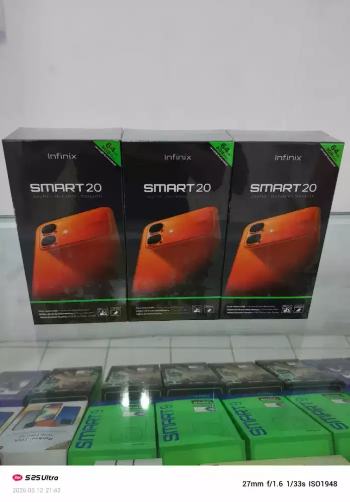 Infinix Smart 20 4+4/64 GB Helio G81 Layar 120Hz Garansi Resmi