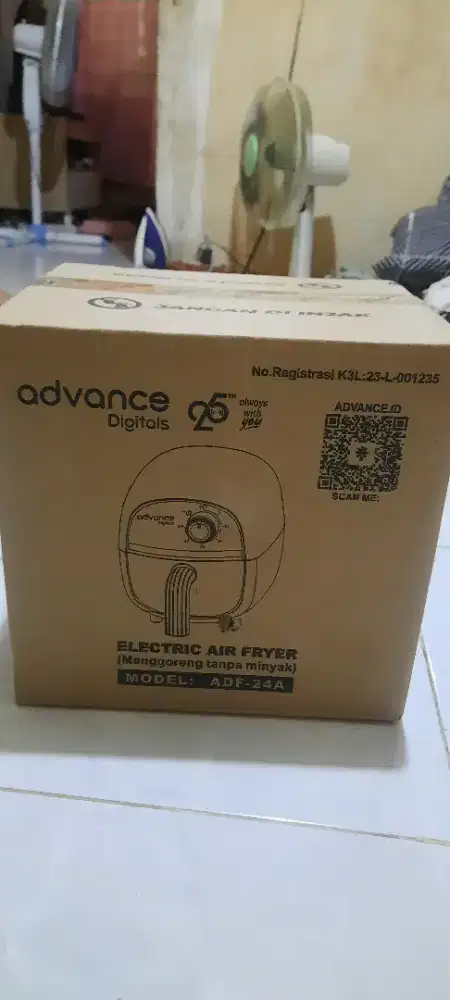 AIR FRYER ELECTRIC ADVANCE ADF-24A