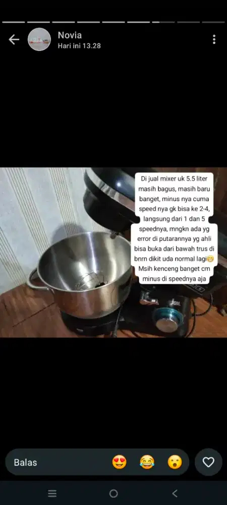 Mixer joil 5.5 liter
