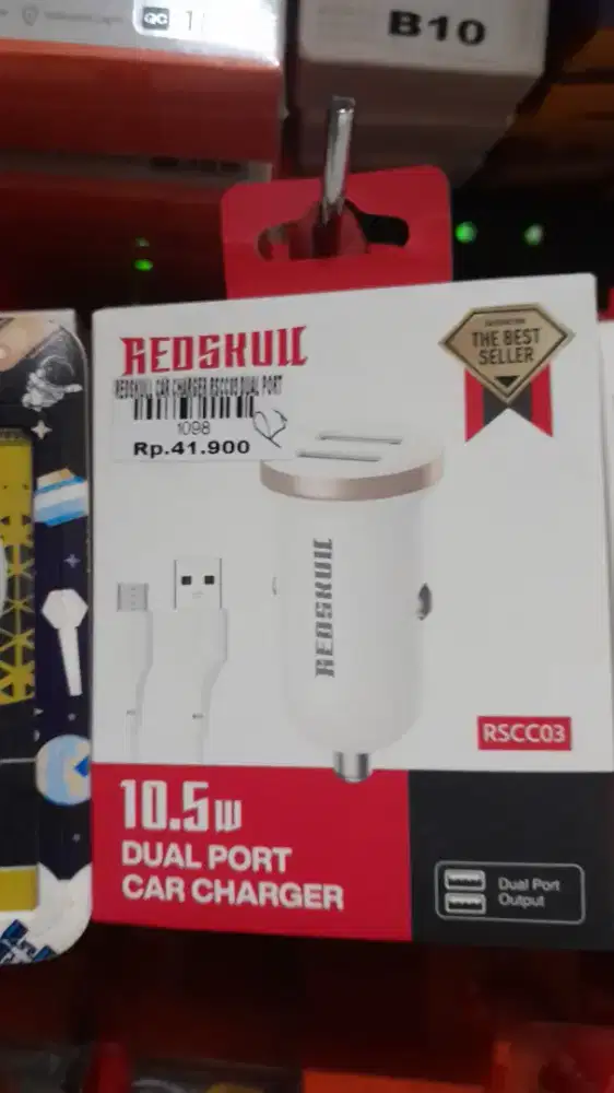 REDSKULL CAR CHARGER RSCC03 DUAL PORT ATLANTIS DAHSYAT