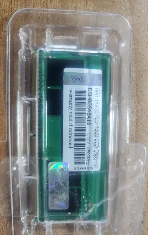 RAM SODIM DDR5 8GB 4800Mhz VGEN