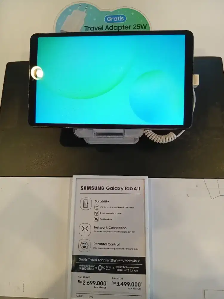 samsung galaxy tab a 11 ram 64GB