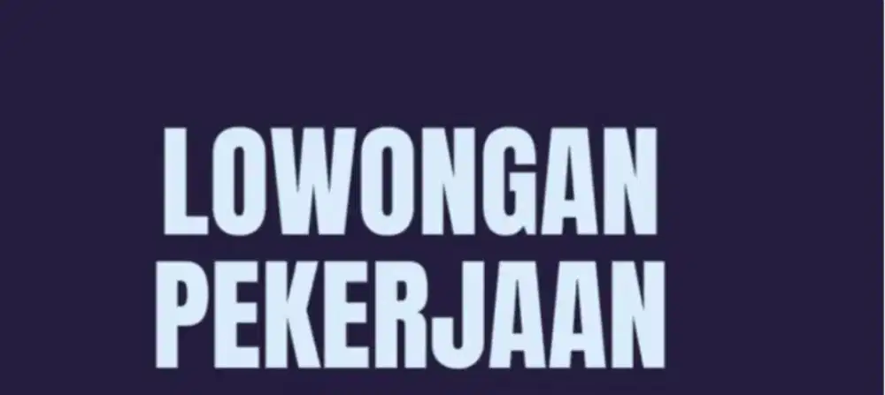 Dicari Supir dan Kenek Toko Matrial Bangunan