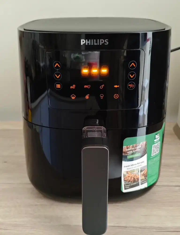 Airfyer Philips 4.1L HD9255/90 LOW WATT Digital - Hitam