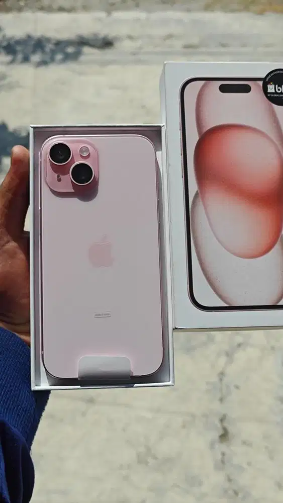 Iphone 15 128 resmi Blibli Baru open box