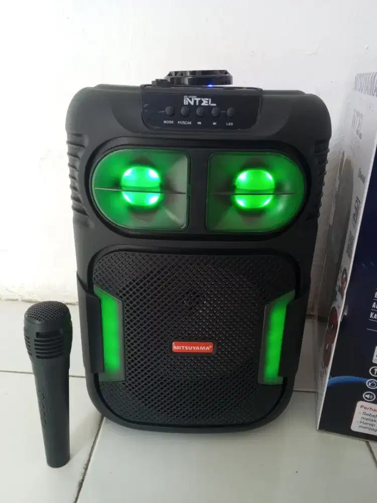 Speaker bluetooth karaoke 8 in wireless
