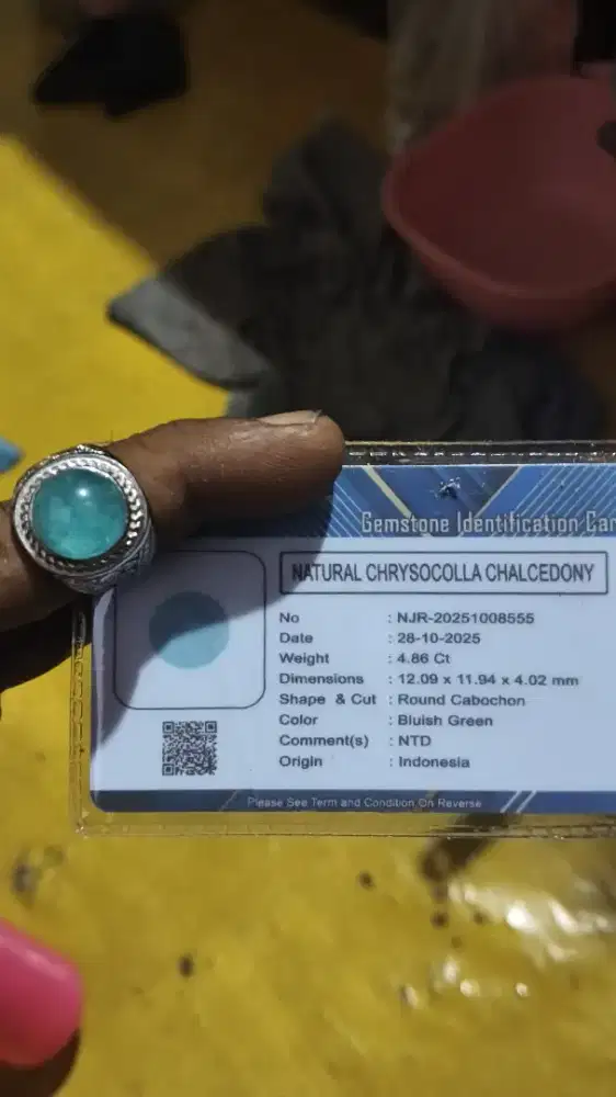 Batu Bacan natural alsi 100%