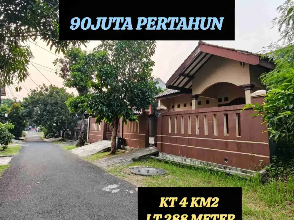RUMAH DI SEWAKAN 90JUTA PERTAHUN DI JAGAKARSA JAK-SEL