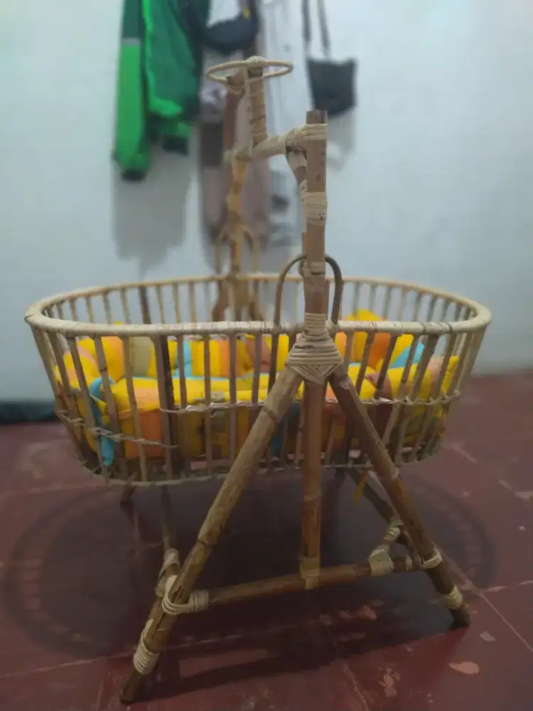 Ayunan Rotan Kasur Custom sendiri