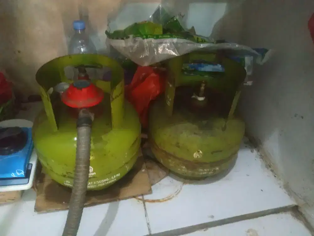 Tabung gas 3 kg tanpa isi dan tanpa regulator