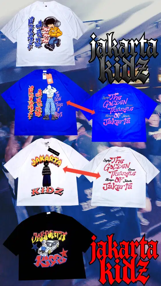 T'Shirt Boxy Jakarta Kidz
