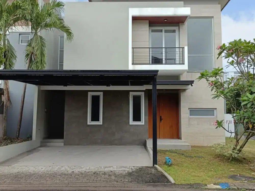 Dijual Rumah 2 Lantai Hoek di Cluster The Icon BSD, Tangerang Selatan