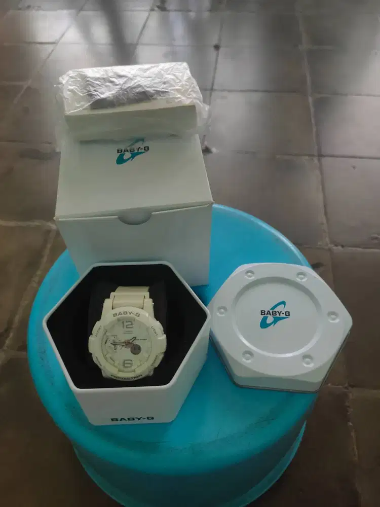 Casio Baby-G BGA-180-7B1DR Original Fullset Modul 5381