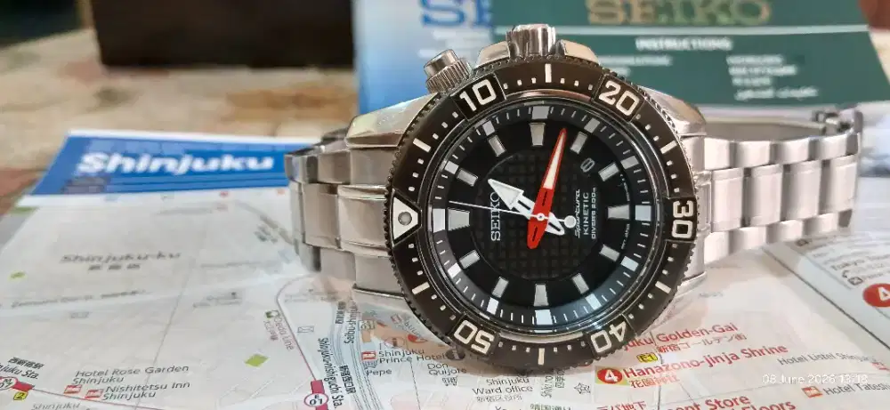 Seiko Diver's 200m Sportura Kinetic