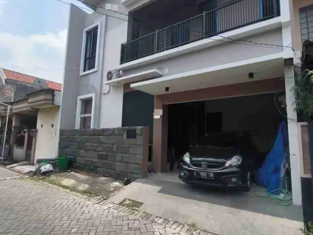 jual rumah mewah plus kolam renang di pondok wage waru pepelegi Bungurasih deltasari