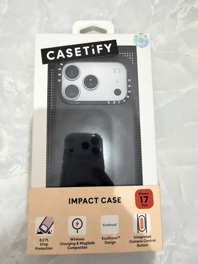 CASETiFY Iphone 17 Pro Black