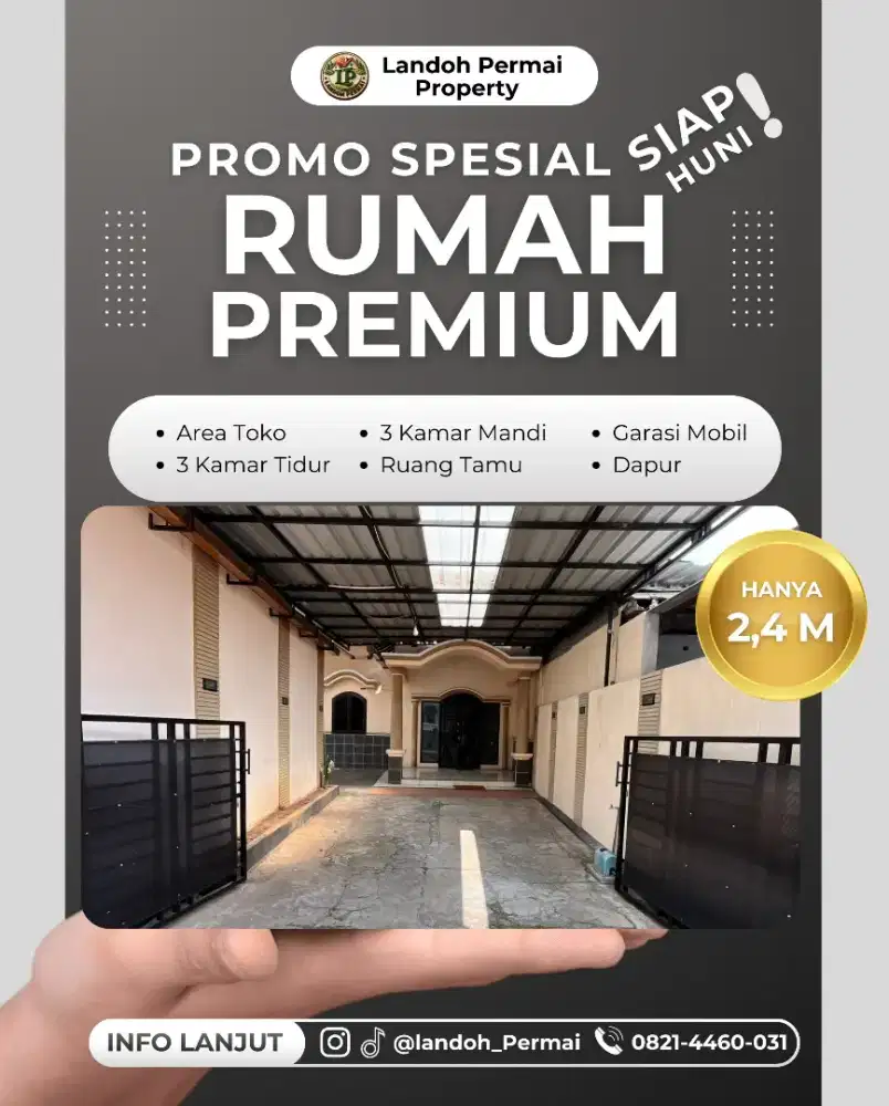 FOR SALE - RUMAH HUNIAN IMPIAN - LAMPER - SEMARANG - JAWA TENGAH