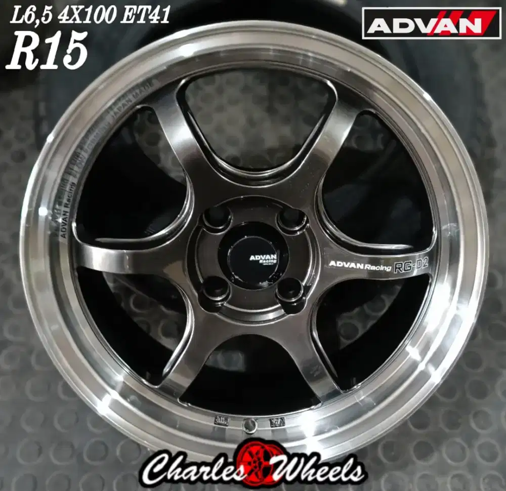 VELG ADVAN RG-D2 RING 15 HB POLISH