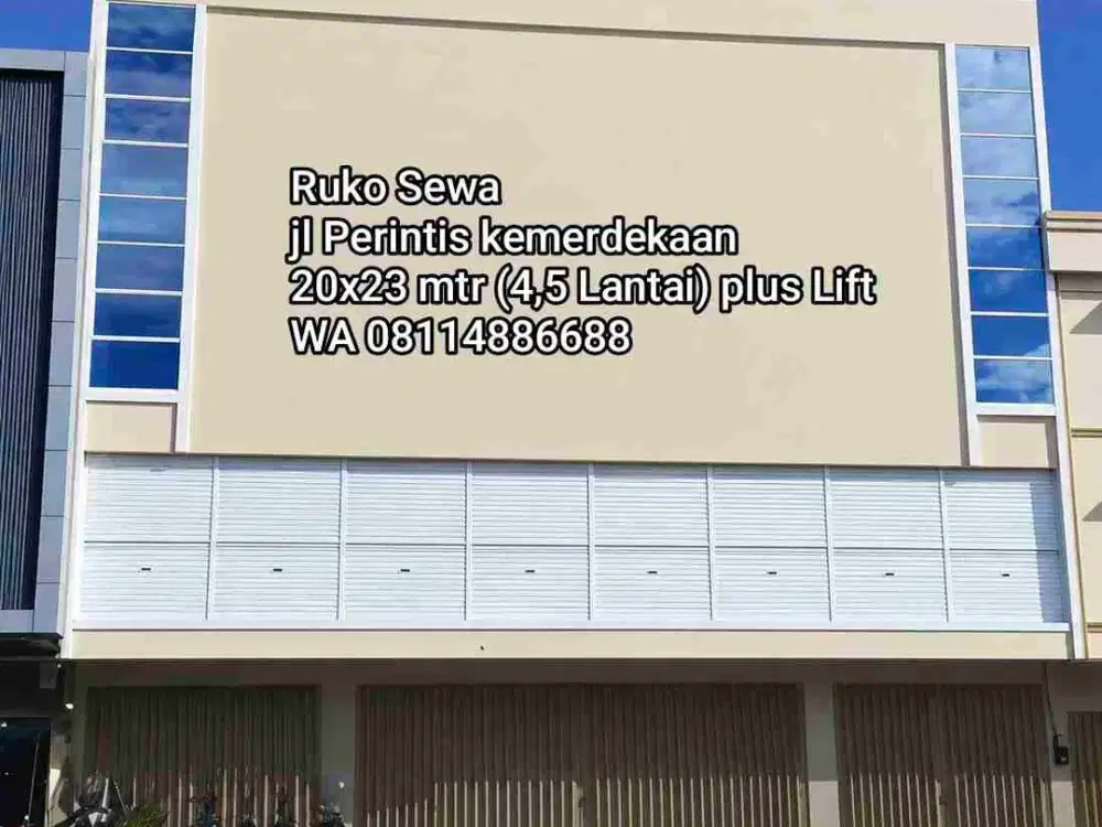 Ruko Sewa jl Perintis kemerdekaan Makassar 4 unit Ruko dekat Unhas