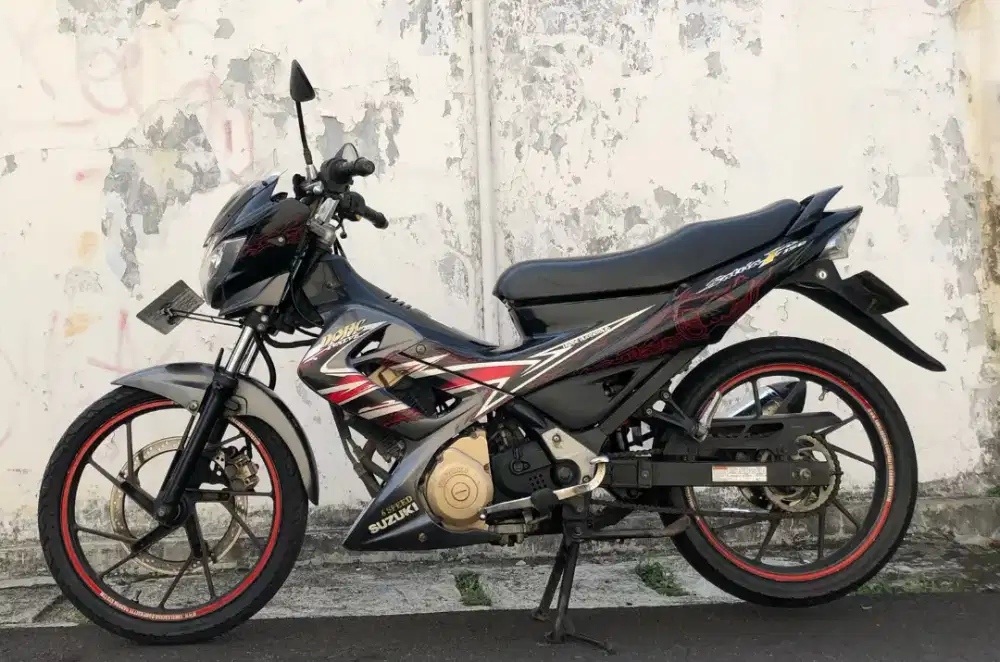 Wts satria fu150 2012 barong hitam abu2