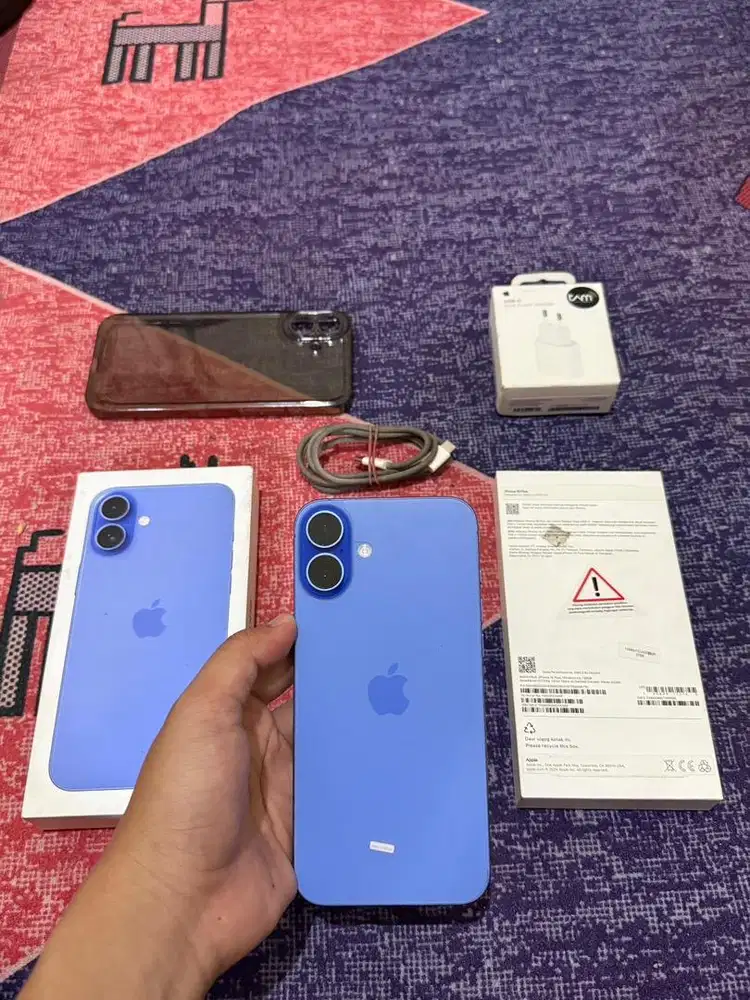 Iphone 16 plus 128gb ultramarine ibox mulus