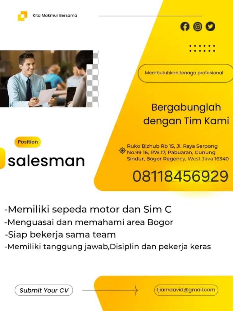 Sales distributor