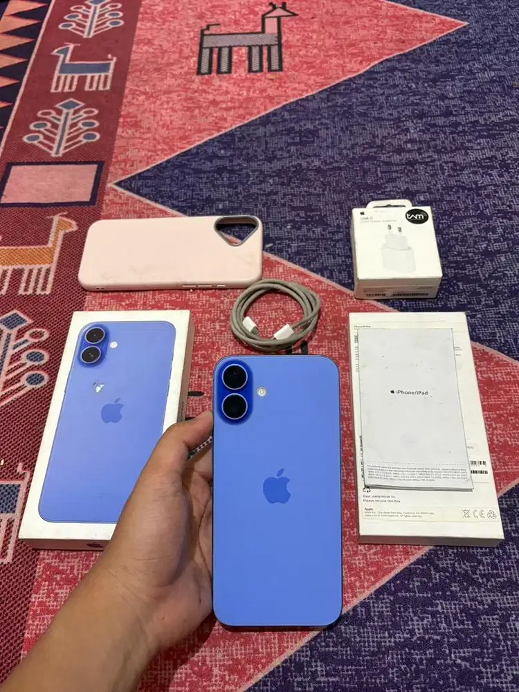 Iphone 16 plus 128gb ultramarine ibox lecet