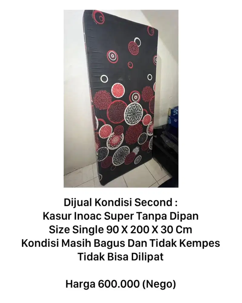 Kasur Inoac Super 90 x 200 x 30 CM