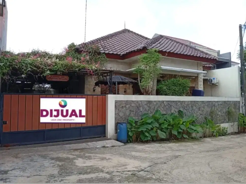 DIJUAL RUMAH DG FURNISH ANTIK DI JATI ASIH BEKASI